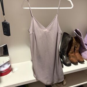 Grey banana republic slid dress